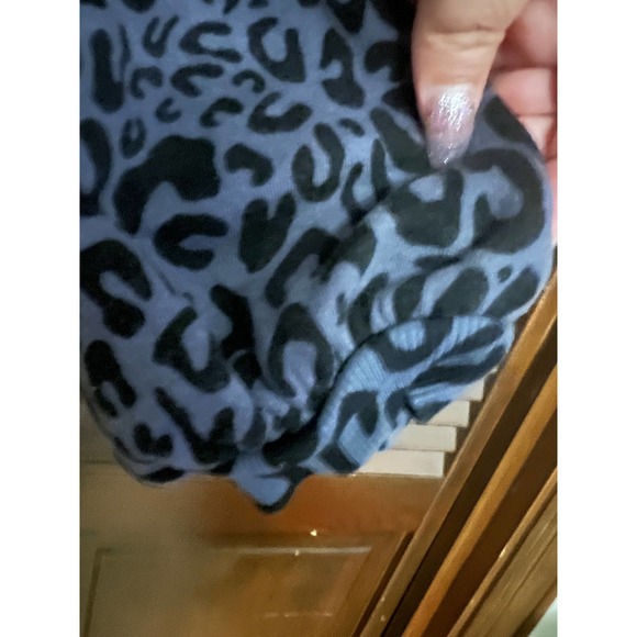 TIME AND TRU Leopard Print Crop Sweatshirt (Size XXXL) - Picture 4 of 6